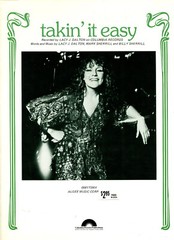 1981 Sheet Music ~ TAKIN’ IT EASY ~ Lacy J. Dalton ~ NEW Vintage!