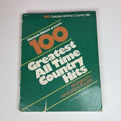 Hansen House 100 Greatest All Time Country Hits Music Songbook Vintage Piano