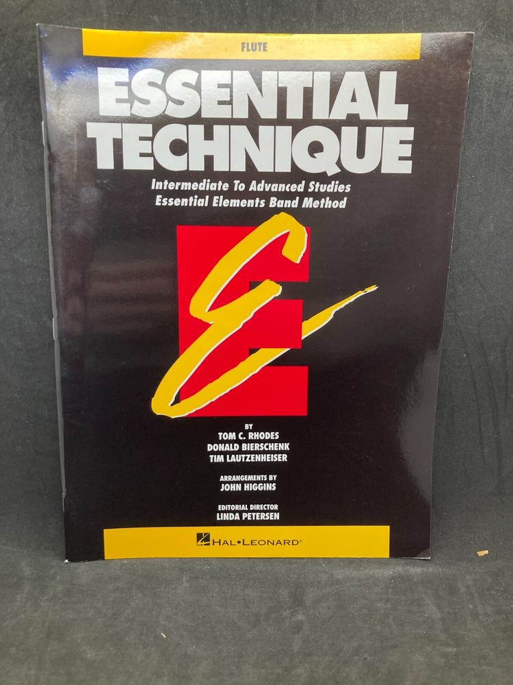 HAL LEONARD Essential Technique: Intermediate-Advanced Band Method, Workbook