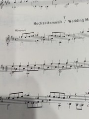 Karl Scheit Austria Country Dances For Classical Guitar Rare Vintage Sheet Music
