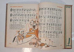 1939 Merry Music Songbook Vintage Hardcover School Book
