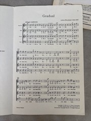 Sacred Choral Octavo Grab Bag 16 SATB Church Anthems (1960s)