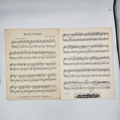 Sheet Music Blue Tango 1951 Leroy Anderson Mills Music