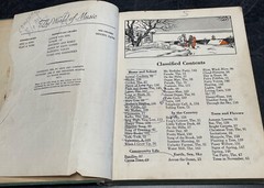 TUNING UP THE WORLD OF MUSIC Ginn 1936 Children Primer Illustrated 176p Textbook