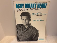 Achy Breaky Heart Sheet Music, Billy Ray Cyrus, Don Von Tress PVC 1991