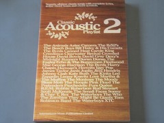 CLASSIC ACOUSTIC Rock, GREAT ACOUSTIC GUITAR Guitar Chord Vocal Songbooks 2pc