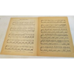 Merry Widow Waltz Piano Solo Franz Lehar Sheet Music 1935 Calumet Music Co