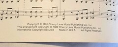 GET CLOSER Sheet Music 1982 Linda Ronstadt Song Guitar Piano