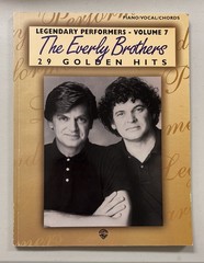 The Everly Brothers 29 Golden Hits song book sheet music 1988