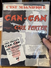 M COLE PORTER Stage Musical Sheet Music CAN-CAN ‘Magnifique’