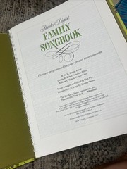 1969 Readers Digest Family Songbook Hardcover Spiral Bound Staging Decor Vtg
