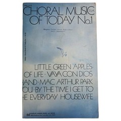 Choral Music Of Today No 1 SSA Piano Vocal Pop Songbook Charles Hansen 1960s Vtg
