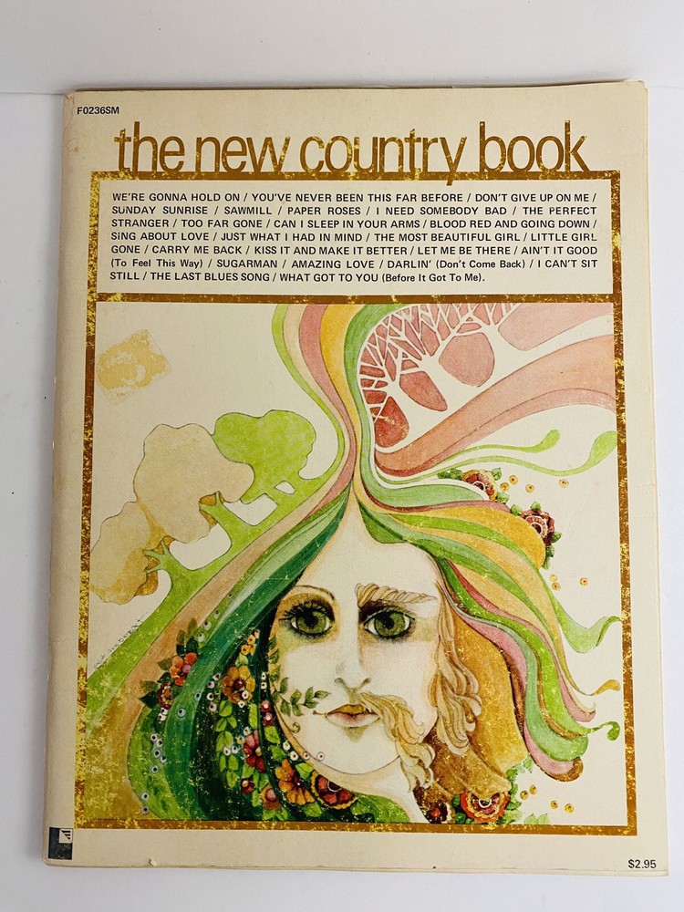 The New Country Music Sheet Book 1973 By Screen Gems Columbia Country Music