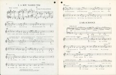 Tiny Tim&rsquo;s Christmas Carol Musical Play Complete Score & Chorus Part 1981 Leisy