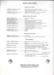 Clair de Lune for 2 or Multiple Harps transcribed by Carlos Salzedo