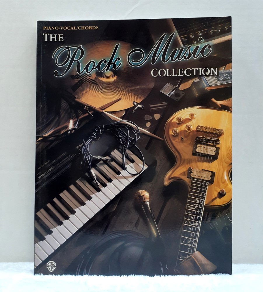 The Rock Music Collection Songbook Piano Vocal Chords 1998 Warner Bros Song Book