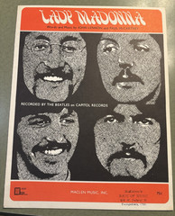 Maclen Music, Inc. The Beatles « Lady Madonna » Piano/Voice Sheet Music 05307