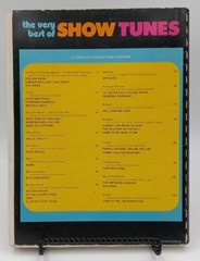 The Very Best Of Show Tunes Piano / Vocal Song Book Pre-Owned