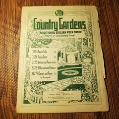 Country Gardens Traditional English Folk Dance Piano Duet Sheet Music