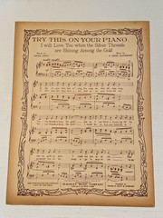 Antique 1905 Sheet Music – The Chicago Express (Train) March / Two-Step
