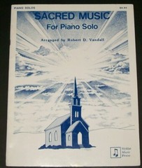 Sacred Religious Christmas Music for Piano Solo 1989 This Little Light of Mine