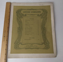 antique 1904 Anton Strelezki sheet music japonica (esquisse gracieuse)