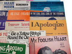 Everly Brothers Como Irving Berlin Autry Kristofferson Sheet Music lot of 33