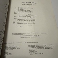 Lionel Bart&rsquo;s Oliver! TRO Richmond Music Folios Series Vocal Score Sheet Music