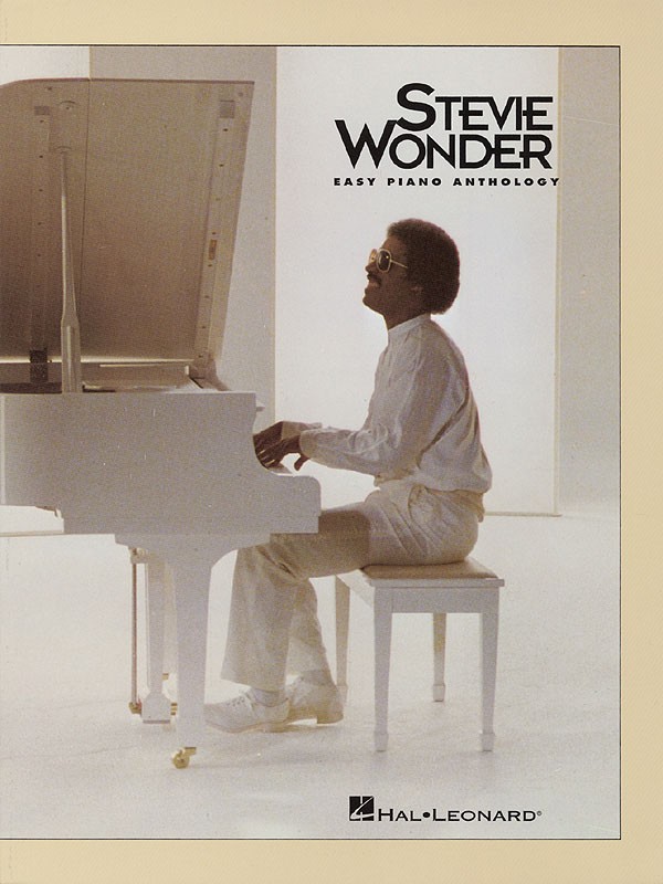 Stevie Wonder Easy Piano Anthology Sheet Music Lyrics 27 Pop R&B Songs Book