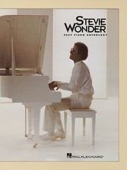 Stevie Wonder Easy Piano Anthology Sheet Music Lyrics 27 Pop R&B Songs Book