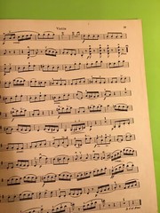 7 Sonatinas for Violin, Vintage 1914 sheet music booklet, 19 pages, some writing
