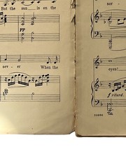 1908 Sheet Music Book MODERN SONG FAVORITES Household Series No. 41 Low Voice