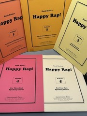 Hank Beebe Happy Rap! Volume 1-5 For Unison Speaking Chorus Lot of 5 – 2003