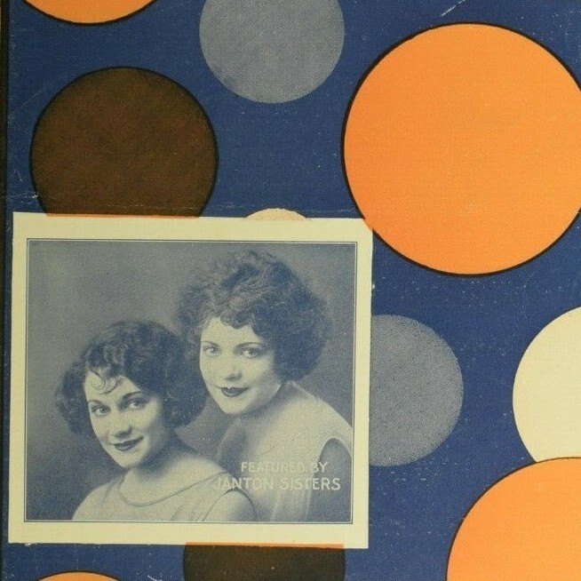 1929 Mindin&rsquo; My Bus&rsquo;ness Janton Sisters Gus Kahn Vintage Sheet Music M20