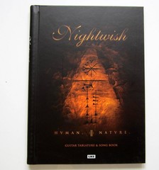 NIGHTWISH Human Nature GUITAR TABULATURE & SONG BOOK 2020