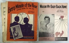 VTG Sheet Music Josephine Dark Eyes Feist Cavalcade Walkin Baby Home Lot of 12