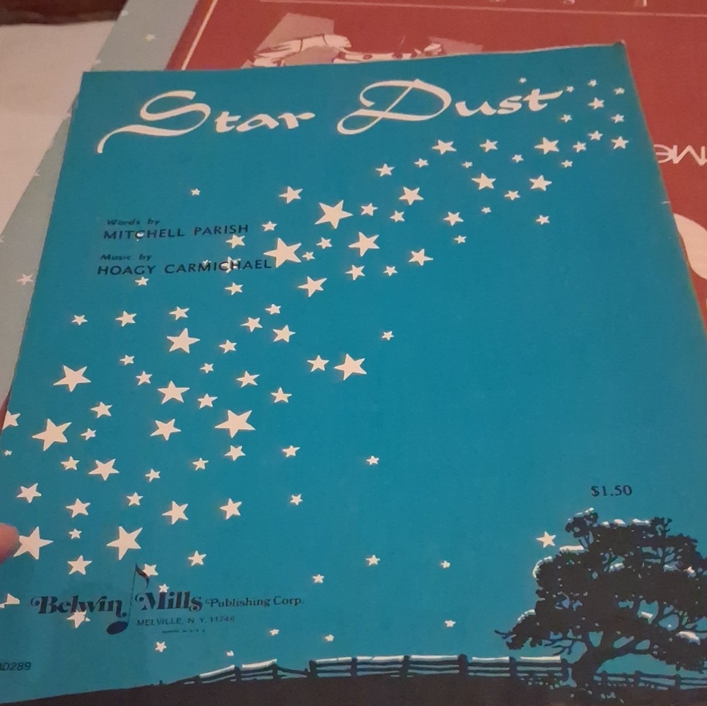 Belwin Mills Publishing Corp. Star Dust Sheet Music Pop Solo Piano