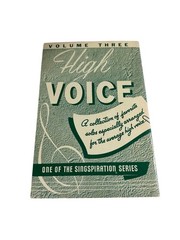 Vintage High Voice Vol 3 Solos Music Singspiration Christian Religious Gospel