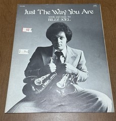 1977 Just The Way You Are VTG Sheet Music by BILLY JOEL Piano Voice Cherry Lane