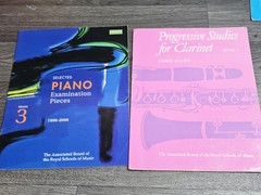 Piano, Guitar, Clarinet Sheet Music Giant 36 Books Bundle Various Instruments