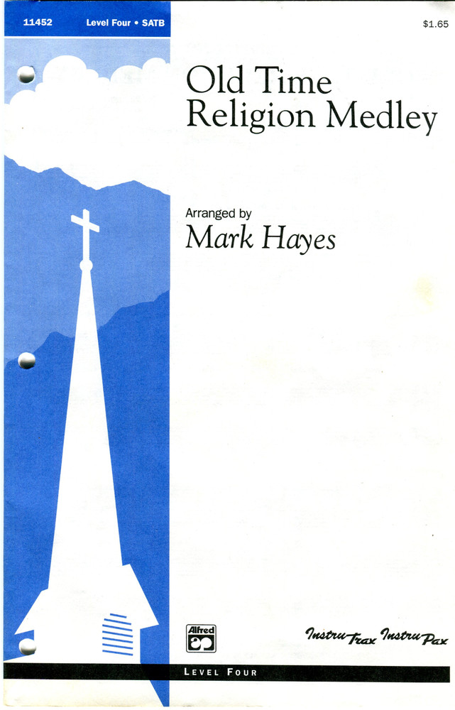 Old Time Religion Medley Sheet Music Mark Hayes Alfred Publishing 1995