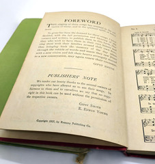 Vintage 1927, 1934, & 1939 Praise and Worship Hymnals Lot Of 3