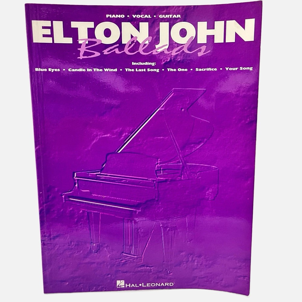 Elton John Ballads Songbook For Piano, Voice, Guitar