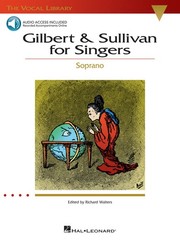 Gilbert Sullivan for Singers Soprano Piano Vocal Sheet Music Book & Online Audio