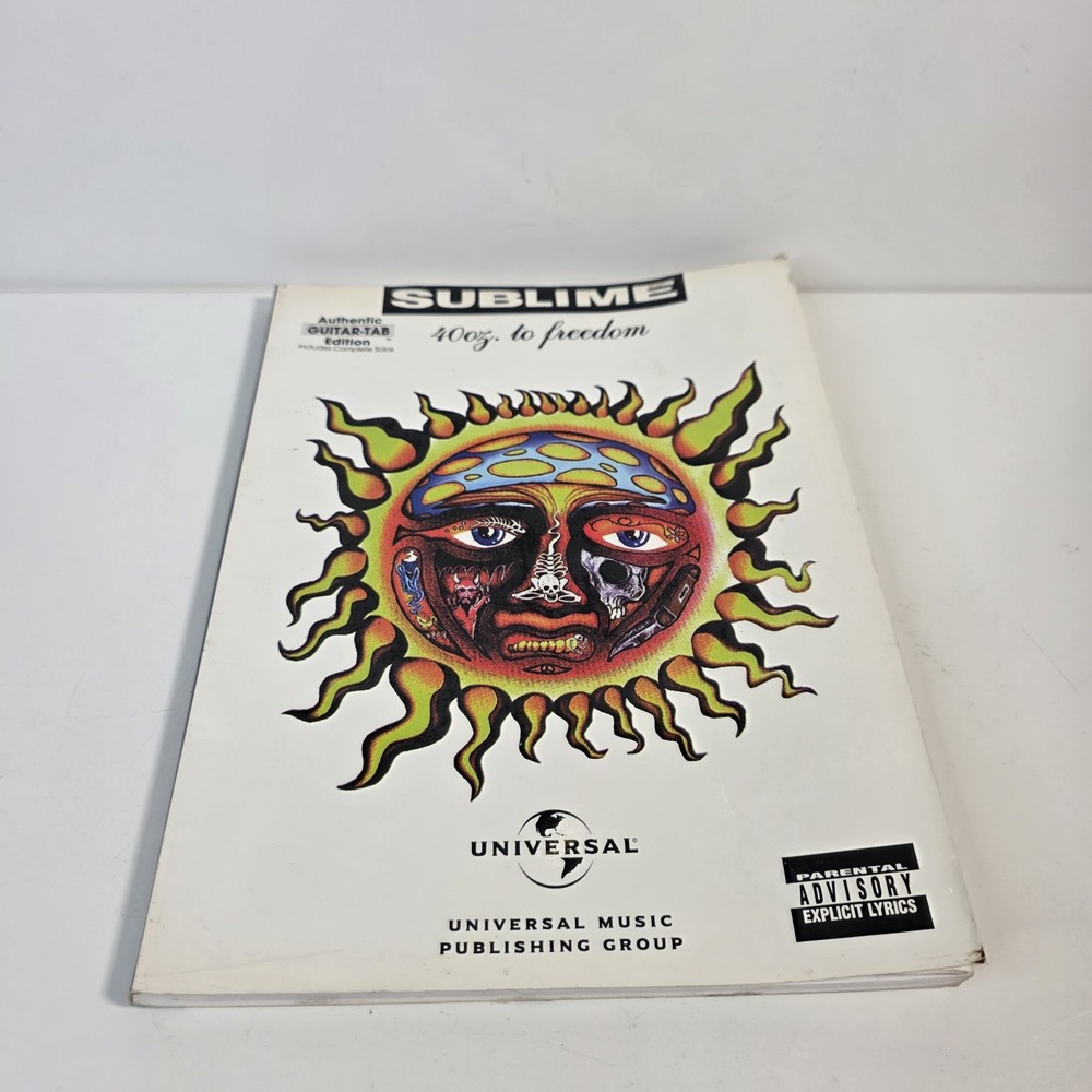 Sublime 40 Oz to Freedom Guitar Tab Songbook 1998 Edition Universal Ska