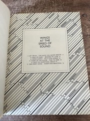 Wings At The Speed Of Sound 1976 Song Book McCartney 70&rsquo;s Classic Rock Pop