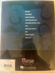 Metallica – Best Of – Guitar and Bass Tab / Tablature Book Transcribed Scores