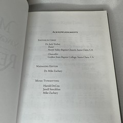 More Songs & Hymns of Revival Edited By Jack Trieber Hardcover