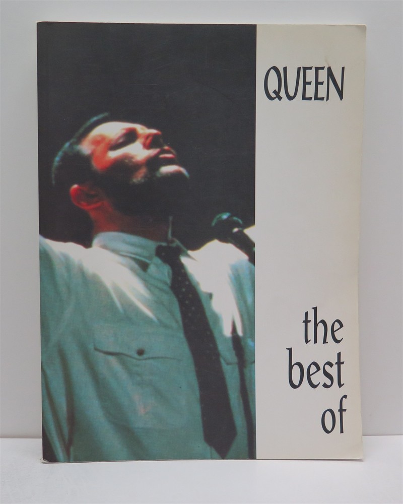 Queen « The Best Of » songbook words/music/guitar chords Italy 1996