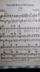 SONG LYRICS CARRY ME BACK TO OLD VIRGINNY WORDS/MUSIC JAMES A.BLAND